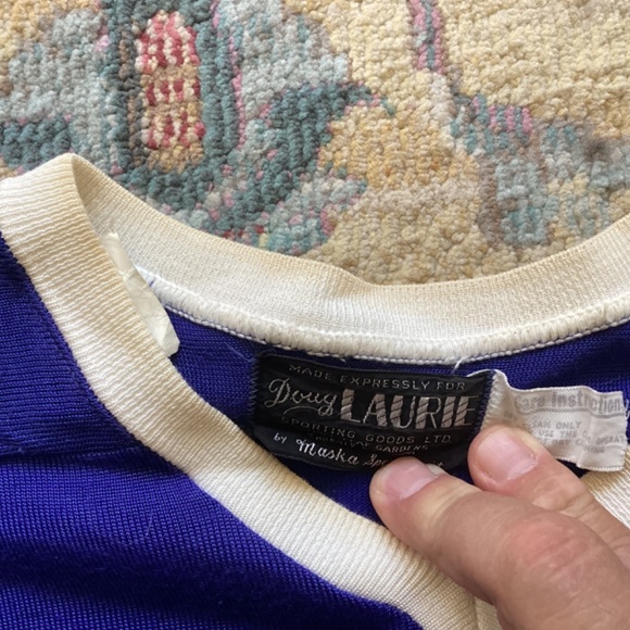 B. PLAGER #2 Vintage retro St. Louis Blues Doug Laurie Jersey - Picture 4 of 8